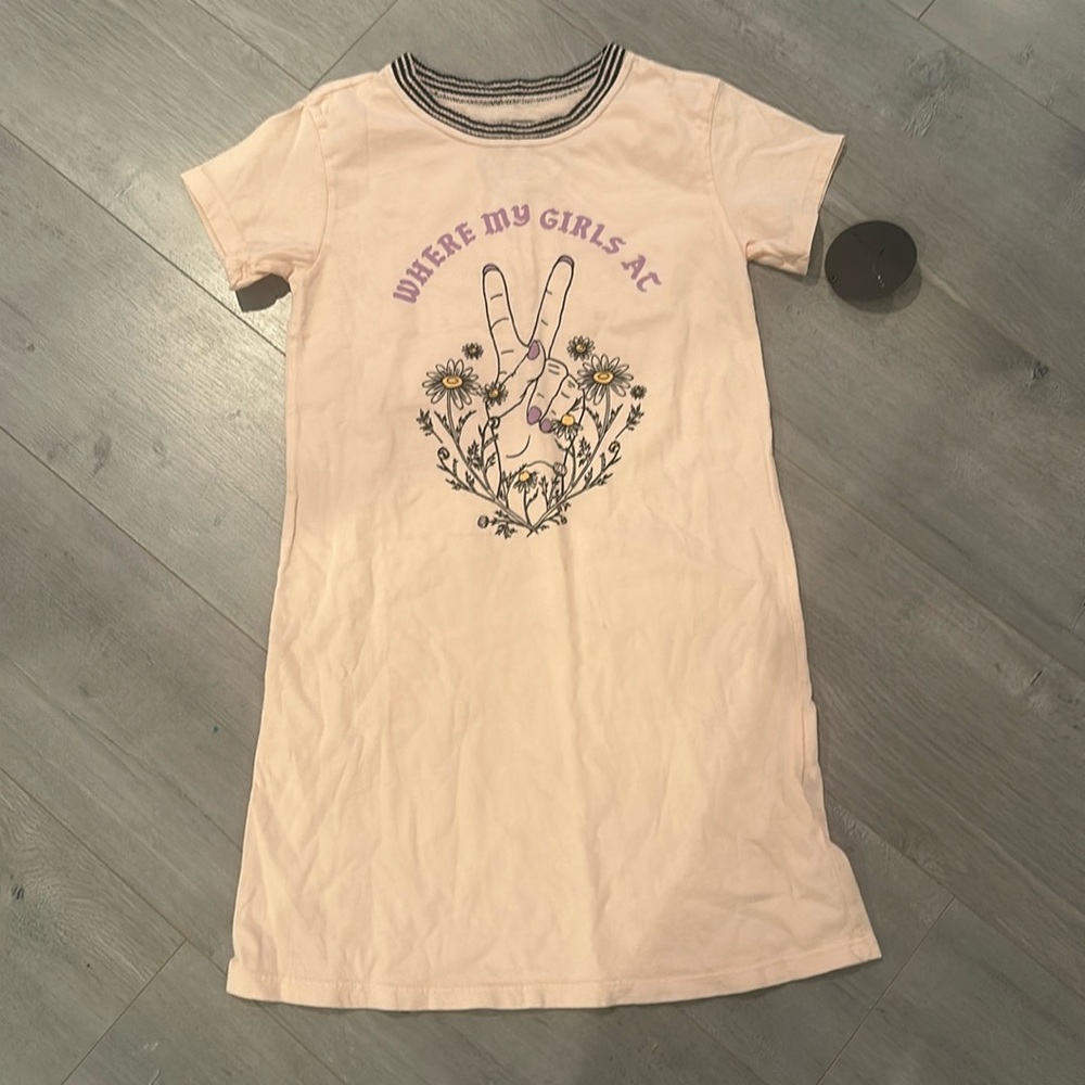 New w Tags - Tiny Whales - Where my Girls at dress - Size 8